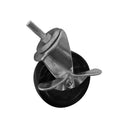4 Pcs 3” Swivel Caster Wheels with Ball Bearings – 360° Rotation, Locking or No-Lock Options for Carts, Furniture & Equipment