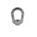 4 Pcs Marine T316 Stainless Steel 3/4" Eye Nut Lifting Ring Oval 4,700 Lbs WLL