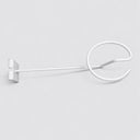 4 Pcs Gridwall Hat Display Hook – White Single Cap Holder for Retail Display Panels, Wire Grid Accessory Store Fixture