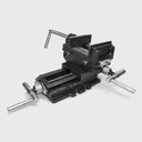 4” Jaw 2-Way X-Y Cross Slide Vise, Heavy Duty Milling & Drill Press Clamp Holder for Metalworking & Woodworking