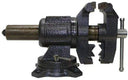 4” Multi-Purpose Bench Vise with Anvil & Pipe Jaws, 360° Swivel Base Heavy Duty Clamping Tool for Workshop & Garage