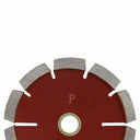 4” Premium Red Tuck Point Diamond Blade, Concrete & Mortar Joint Removal Disc, 7/8”–5/8” Arbor for Angle Grinder