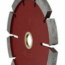 4” Premium Red Tuck Point Diamond Blade, Concrete & Mortar Joint Removal Disc, 7/8”–5/8” Arbor for Angle Grinder