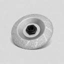 4-1/2” Vacuum Brazed Diamond Grinding Disc, 5/8”-11 Thread for Angle Grinder, Heavy Duty Grinding Wheel for Metal, Concrete & Stone