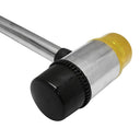 40mm Double Face Soft Tap Rubber Mallet, 13” Long Non-Marring Hammer for Flooring, Woodworking & Tile Installation