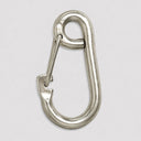 5 Pcs Marine T316 Stainless Steel 1/4" Gate Spring Snap Hook Lobster Claw Carabiner Clip 250 Lbs WLL