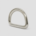 5 Pcs Marine T316 Stainless Steel 58MM Formed and Welded D Ring 800 Lbs WLL