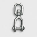 Marine Hot Dipped Galvanized Steel 5/16" Jaw & Eye Swivel Mooring Connector 1,250 lbs WLL
