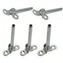 5 PCS Stainless Steel 1/8" Marine Deck Toggle Swage Stud Cable Railing Rail Rig
