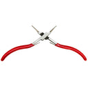 5-1/2” Slim Circular Jewelry Pliers, Double Spring Precision Grabbing & Picking Tool for Wire Wrapping & Craft Work