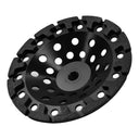 7” Diamond T Segment Grinding Cup Wheel, 5/8 - 11'' Arbor Concrete Grinder Disc for Surface Prep & Masonry