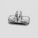 50 Pcs Chrome 3-Way Inside Glass Shelf Connector Clip For 3/16” Tempered Glass Retail Display Shelving & Showcases