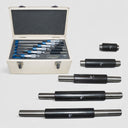 6 Pc Outside Micrometer Set 0–6" (0–152mm), 0.0001" Precision OD Micrometers with Standards, 1"–5" Calibration Rods
