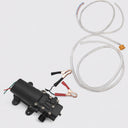 60W 12V Marine Transfer Pump, Boat Oil & Diesel Fluid Extractor Pump for Fuel, Oil & Water Transfer