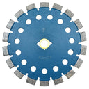 7” Premium Blue Boulette Tuck Point Diamond Blade, Concrete & Mortar Joint Removal Disc, 7/8” Arbor for Angle Grinder