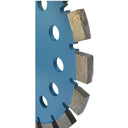 7” Premium Blue Boulette Tuck Point Diamond Blade, Concrete & Mortar Joint Removal Disc, 7/8” Arbor for Angle Grinder