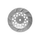 7” Concrete Turbo Cup Wheel, 5/8”-11 Thread Diamond Grinding Disc, 12 Segment Wet & Dry Grinder Wheel