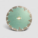 7” x .090” x 7/8”–5/8” Turbo Segmented Diamond Saw Blade – 10mm Rim Wet & Dry Cutting Disc for Concrete, Masonry, Brick & Stone