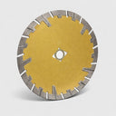 7” x .090” x DM 7/8”–5/8” Turbo Segmented Diamond Saw Blade, Undercut Supreme Cutting Disc for Concrete, Masonry & Stone