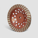 7” Concrete Grinding Cup Wheel, Medium Grit Masonry Grinder Disc with 7/8” Arbor for Angle Grinder Surface Prep