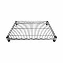 24" x 18" Chrome Wire Shelf, Metal Chrome Plated Tier Layer Shelving Rack for Retail, Storage & Organization