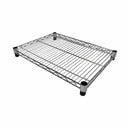 24" x 18" Chrome Wire Shelf, Metal Chrome Plated Tier Layer Shelving Rack for Retail, Storage & Organization