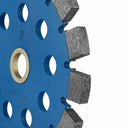 5” Premium Blue Boulette Tuck Point Diamond Blade, Concrete & Mortar Joint Removal Disc, 7/8” Arbor for Angle Grinder