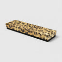 10 Pcs 8" x 2"x 1" Leopard Print Jewelry Gift Boxes, Cotton Filled Cardboard Present Boxes for Bracelets, Watches & Accessories