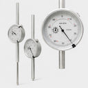 0–2" Precision Travel Dial Indicator, 2" Measuring Range, 0.001" Graduation Accuracy Gauge for Machining & Inspection