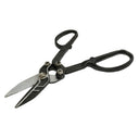 12” Compound Action Tin Snips, Heat Treated Alloy Steel Sheet Metal Cutter for Steel, Aluminum & HVAC Work