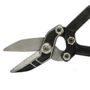 12” Compound Action Tin Snips, Heat Treated Alloy Steel Sheet Metal Cutter for Steel, Aluminum & HVAC Work