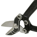 12” Compound Action Tin Snips, Heat Treated Alloy Steel Sheet Metal Cutter for Steel, Aluminum & HVAC Work