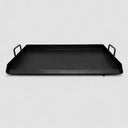32''L x 18''W Flat Top Griddle for Stove, Black Steel Nonstick Coating Double Burner Griddle Pan, Stovetop Plancha for Indoor & Outdoor Cooking, Pancakes, Bacon, Steaks & Vegetables