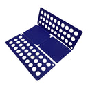 Adult T-Shirt Folding Board – Blue Clothes Folder Laundry Organizer for Fast, Neat Shirt Folding & Storage