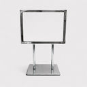 7-1/4" x 5-3/4 Counter Card Frame Display, Retail Clothes Rack Fixture Sign Holder for Pricing & POS Displays