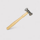 Checkered & Stripe Square Texturing Hammer, 2 Face Pattern Jewelry Metal Forming Tool for Metalsmithing & Craft Work