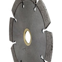 4” General Purpose Laser Welded Diamond Saw Blade, 7/8”–5/8” Arbor Cutting Disc for Concrete, Brick & Masonry