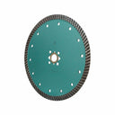 7” Narrow Turbo Diamond Saw Blade, DM 7/8” Arbor Cutting Disc for Marble, Granite & Stone