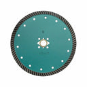7” Narrow Turbo Diamond Saw Blade, DM 7/8” Arbor Cutting Disc for Marble, Granite & Stone