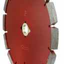 7'' Premium Red Tuck Point Diamond Blade, Concrete & Mortar Joint Removal Disc, 7/8”–5/8” Arbor for Angle Grinder