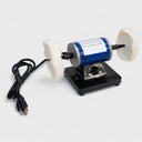 Dual 4-1/4” Bench Top Polisher & Buffer Machine, Jewelry Buffing & Metal Polishing Tool for Jewelers