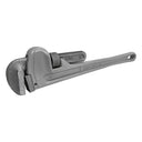 18" Heavy Duty Adjustable Aluminum Pipe Wrench – Straight Plumbing Monkey Wrench, Lightweight Plumber Tool for Pipes, Fittings & Plumbing Repair