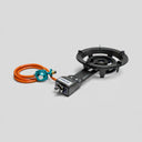 10,000 - 12,000 BTU Electric Ignition Portable Propane Gas Stove – Heavy Duty Cast Iron Burner Super Gas Cooker for Camping, Outdoor & Backyard Cooking