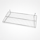 10 Pcs Chrome Wire Grid Shelf 24" x 12", Gridwall Display Shelf Fixture for Retail Store Merchandising & Storage