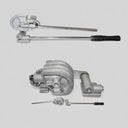 0–180° Hand Tube & Pipe Bender, 3 Size Manual Bending Tool for Copper, Aluminum & Steel Tubing