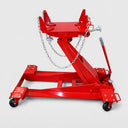 HD 2 Ton Low Profile Hydraulic Transmission Jack, Heavy Duty Transmission Lift Jack with Adjustable Saddle for Automotive Repair, Garage & Workshop Use