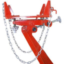 HD 2 Ton Low Profile Hydraulic Transmission Jack, Heavy Duty Transmission Lift Jack with Adjustable Saddle for Automotive Repair, Garage & Workshop Use