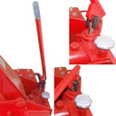 HD 2 Ton Low Profile Hydraulic Transmission Jack, Heavy Duty Transmission Lift Jack with Adjustable Saddle for Automotive Repair, Garage & Workshop Use
