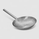 14" x 10" Stainless Steel Skimmer Basket with Handle, Frying Skimmer Strainer for Deep Frying, Boiling & Cooking