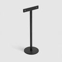 2" x 1-1/2" Raw Steel Single Earring Display Stand, Retail Store Fixture for Stud or Dangle Earrings, Industrial Jewelry Display
